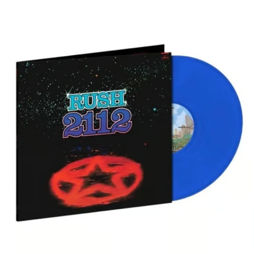 Rush 2112 LP ~ Limited Edition Colored Vinyl (Blue) ~ New/Sealed!